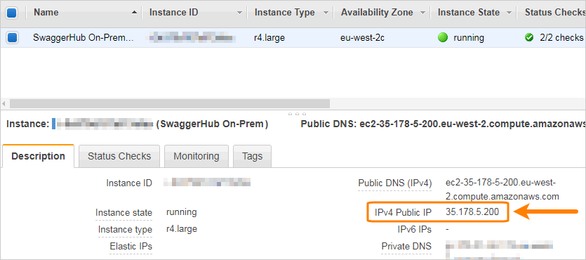 IPv4 Public IP
